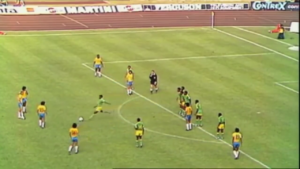 La punizione di Mwepu ai mondiali del 1974